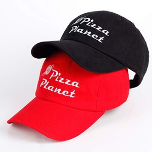 YUNXIBASECAP Pizza Planet Hat Baseball Cap Embroidery Dad Hat Aadjustable Cotton Adult Sports Hat Unisex