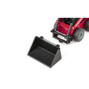 Siku 3049, Manitou 3300V Skid Steer Loader, 1:32, Metal/Plastic, Red, Multifunctional, Can be Combined Models of The Same Scale