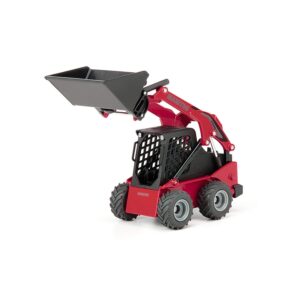 Siku 3049, Manitou 3300V Skid Steer Loader, 1:32, Metal/Plastic, Red, Multifunctional, Can be Combined Models of The Same Scale