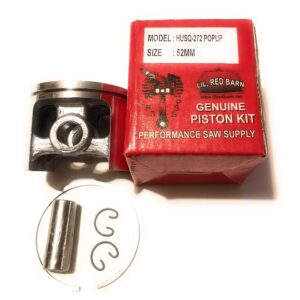 Compatible with Husqvarna 272XP, 272 52mm Pop Up Piston Kit Extra Power High Compression 2 DAY STANDARD SHIPPING TO ALL 50 STATES!
