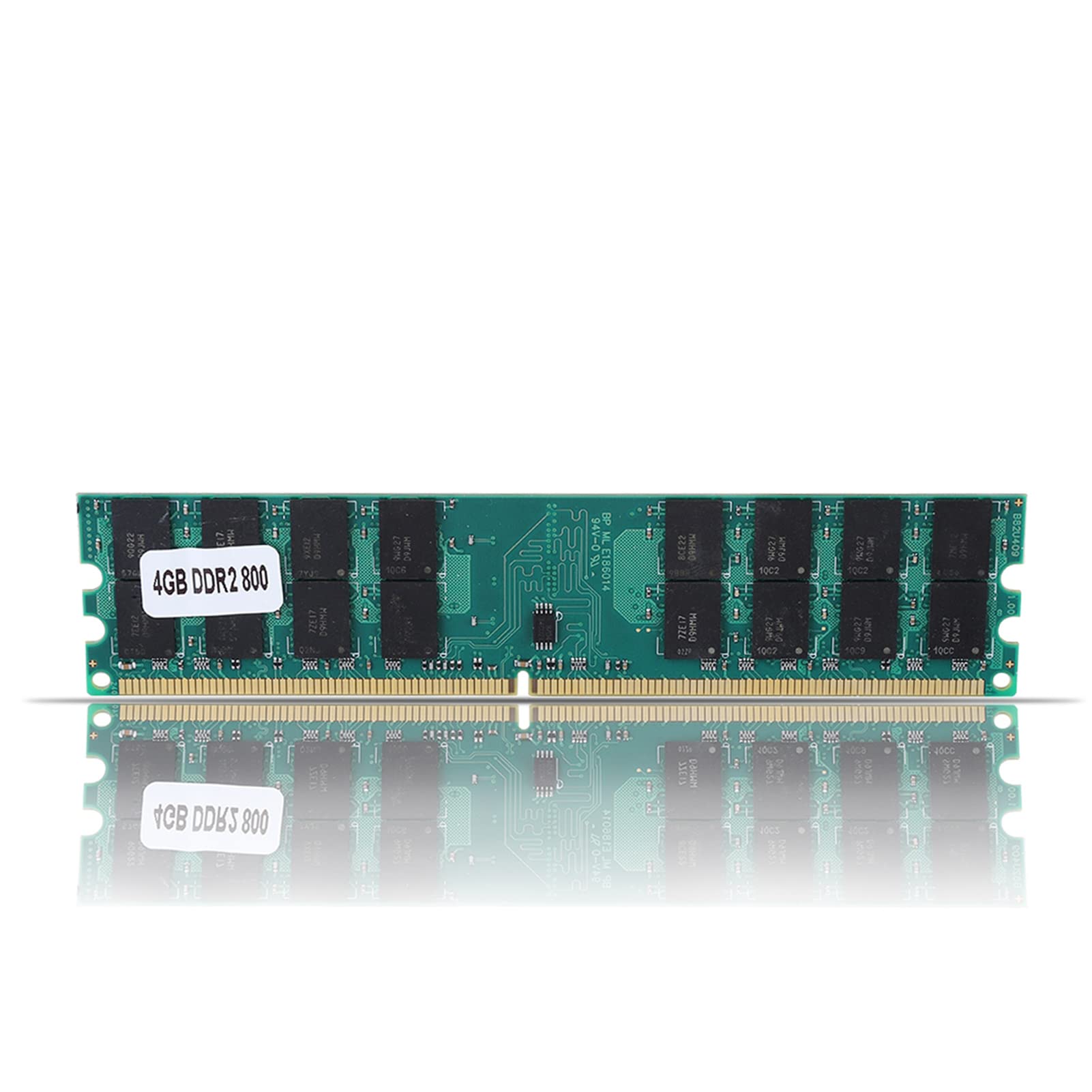 Ciglow DDR2 RAM Module, 4GB 800MHz 240 Pin DDR2 Memory Module Fast Data Transmission RAM DDR2 Module Desktop Memory RAM Module for AMD System.