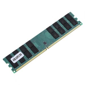 Ciglow DDR2 RAM Module, 4GB 800MHz 240 Pin DDR2 Memory Module Fast Data Transmission RAM DDR2 Module Desktop Memory RAM Module for AMD System.