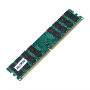 Ciglow DDR2 RAM Module, 4GB 800MHz 240 Pin DDR2 Memory Module Fast Data Transmission RAM DDR2 Module Desktop Memory RAM Module for AMD System.