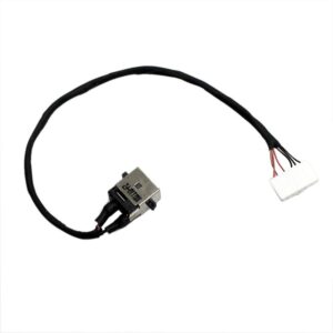 gintai dc power jack w/cable socket plug connector charging port replacement for asus x550j