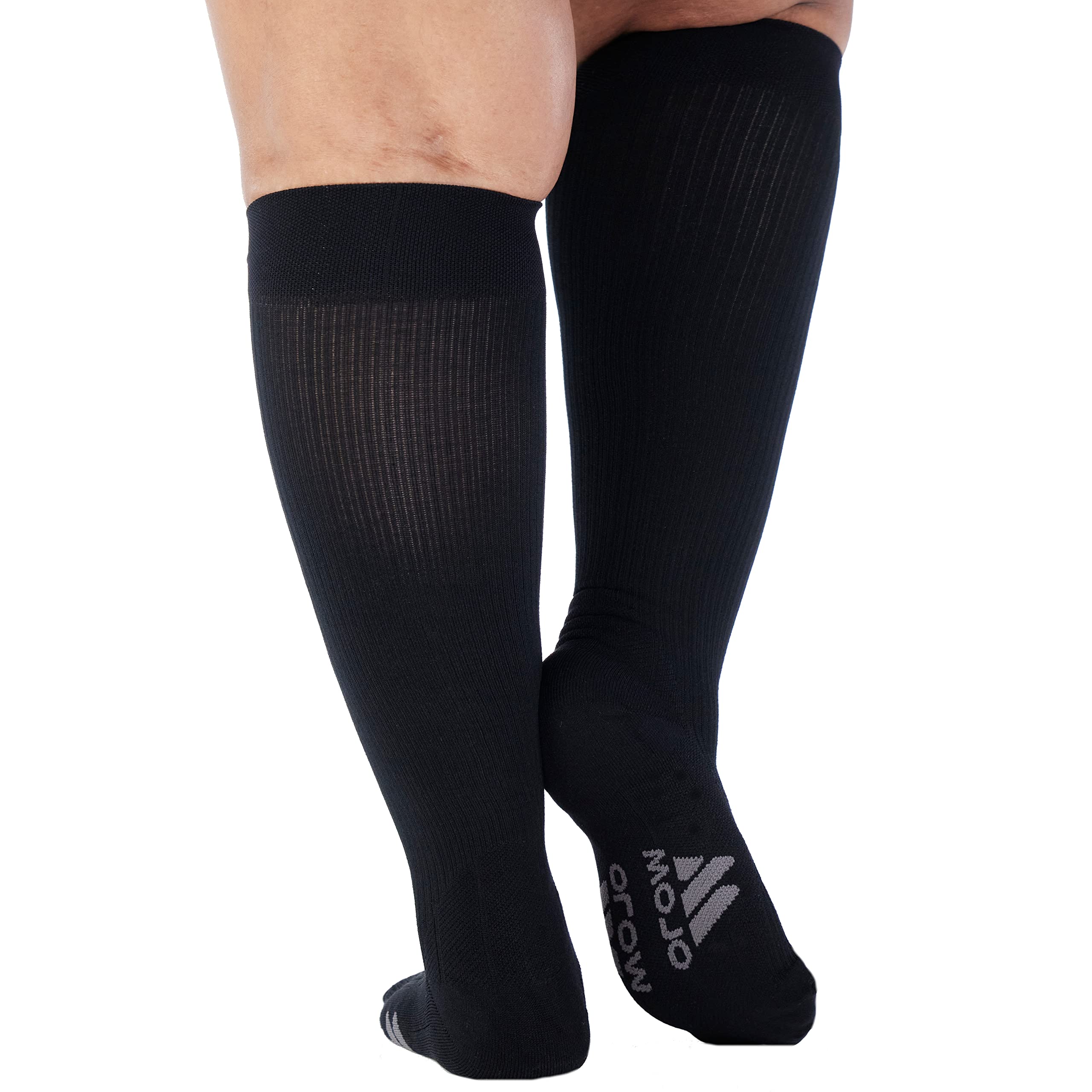 Mojo Compression Socks Premier Socks - Premium Recovery & Performance, 20-30 mmHg Coolmax Material - Medical Grade for Men & Women - Enhance Circulation & Decrease Swelling - 1 Pair