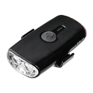 Topeak HeadLux Dual Head and Tail Light Black, One Size