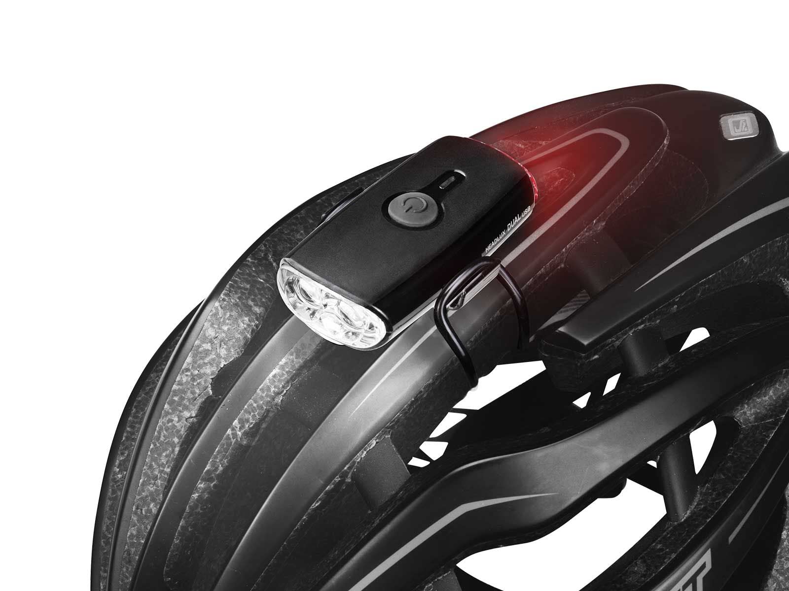 Topeak HeadLux Dual Head and Tail Light Black, One Size