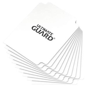 5 Packs Ultimate Guard White Card Dividers (10) Standard Size Value Bundle!