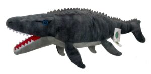 adore 21" moby the mosasaurus dinosaur stuffed animal plush toy