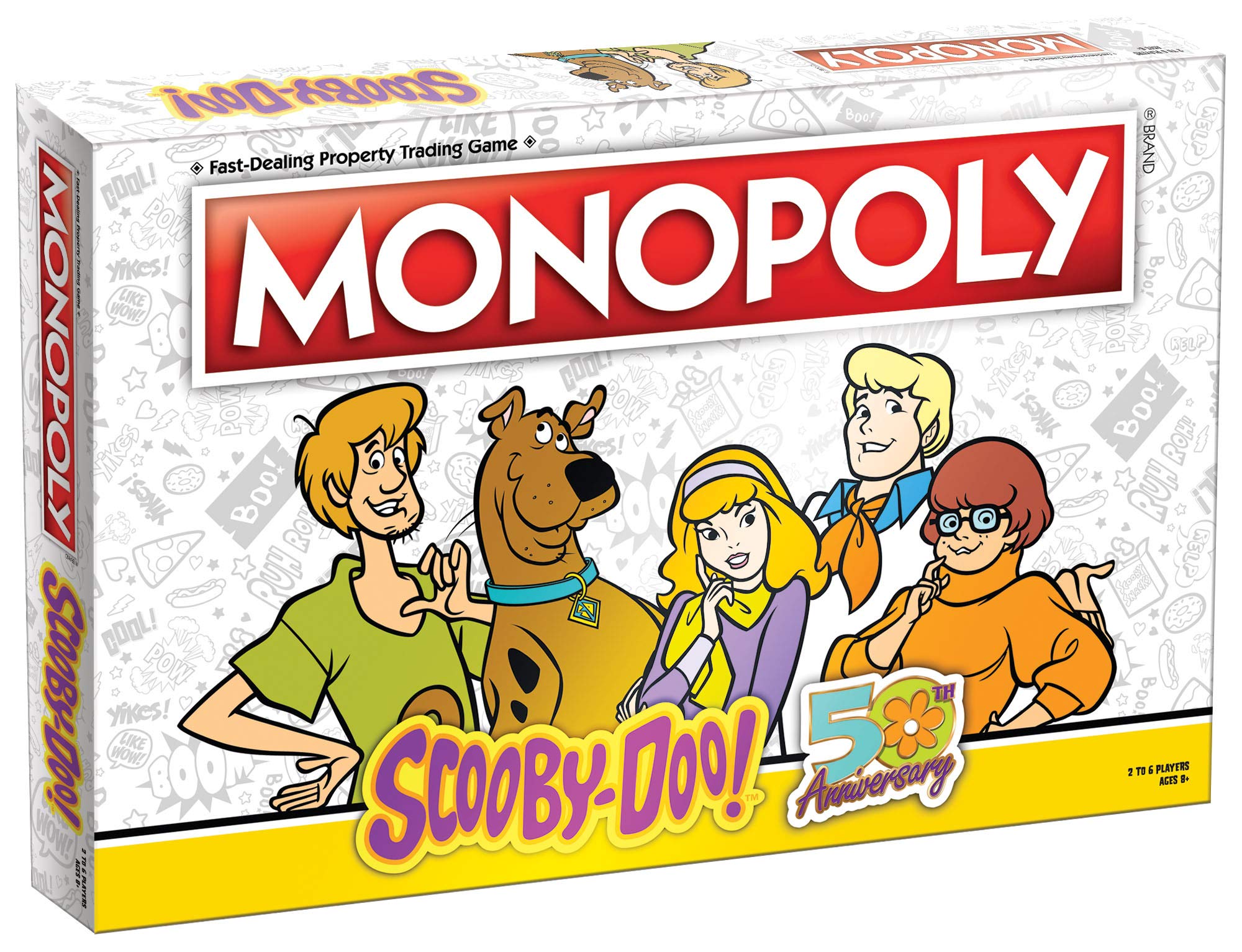 Monopoly Scooby-Doo! Board Game | Official Scooby-Doo! Merchandise Based on The Popular Scooby-Doo! Cartoon | Classic Monopoly Game Featuring Scooby-Doo! Characters