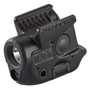 Streamlight 69284 TLR-6 100-Lumen Pistol Light with Integrated Red Aiming Laser Designed Exclusively and Solely for Sig Sauer P365/XL, Black