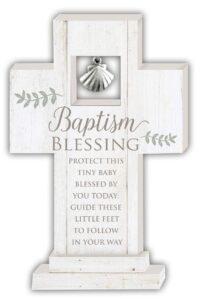 cathedral art standing cross-baptism blessing, multicolored, multi