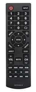 ns-rc4na-14 replace remote control compatible with insignia tv lcd hdtv ns-42d510na15 ns-24d510na15 ns-28e200na14 ns-32d510na15 ns-46d400na14 ns-46e440na14 ns-55d440na14 ns-32e400na14 ns-39d400na14