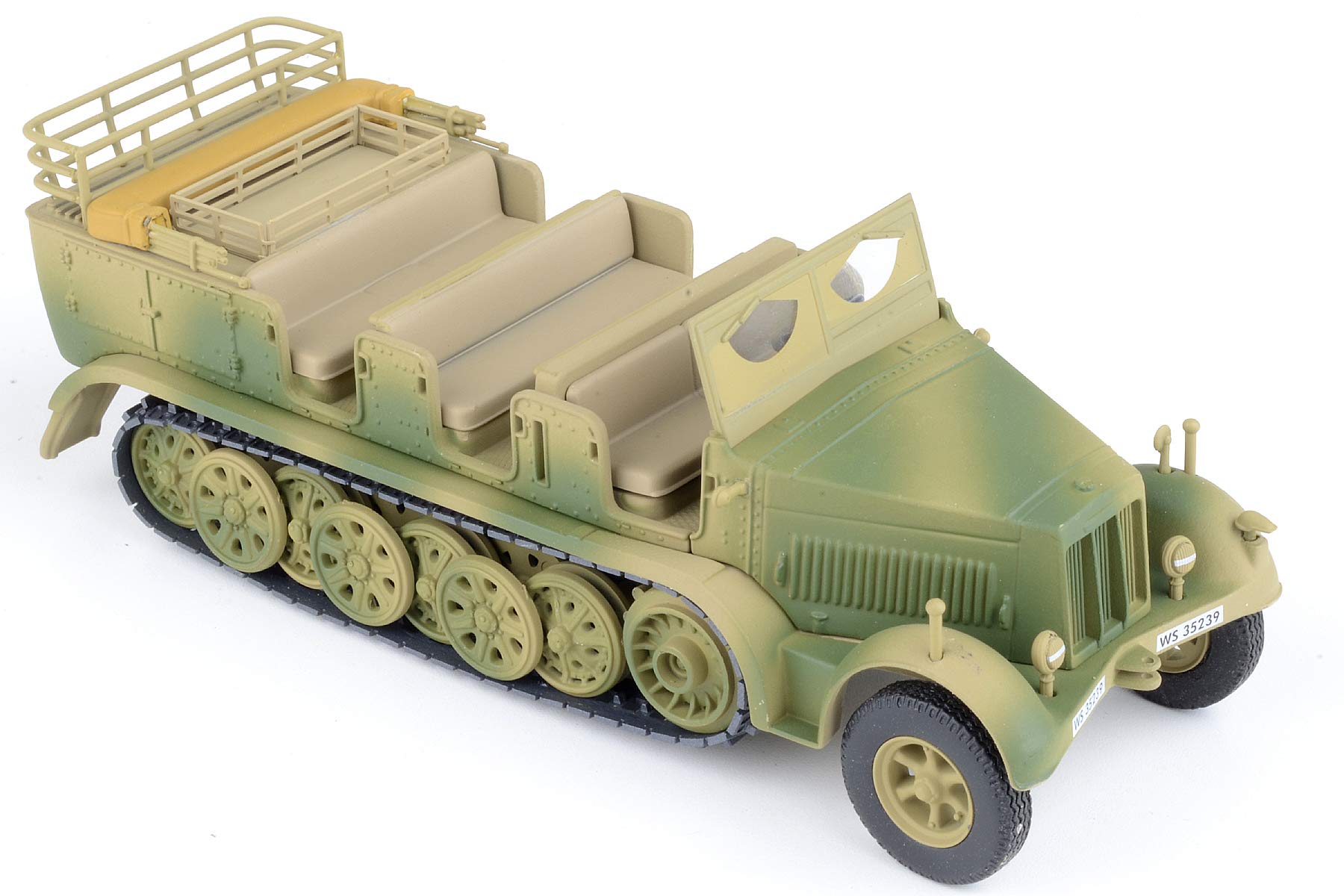 Corgi Diecast Sd Kfz 7 Krauss-Maddei Medium Towing Half-Track 1:50 Military Legends WWII Display Model AA60013 (CC60013)