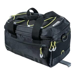 Basil, Miles MIK, Trunk Bag, 7L, Black/Lime