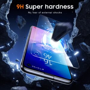 UniqueMe [3 Pack] for Samsung Galaxy S10e Screen Protector, Tempered Glass 9H Hardness Bubble Free Screen Cover