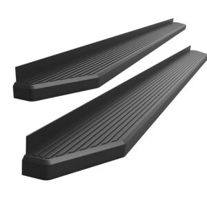 APS 6-inch Aluminum (Black Powder Coated Flat Style) Running Boards Nerf Bars Side Steps Compatible with Ford Explorer 2011-2019 4-Door