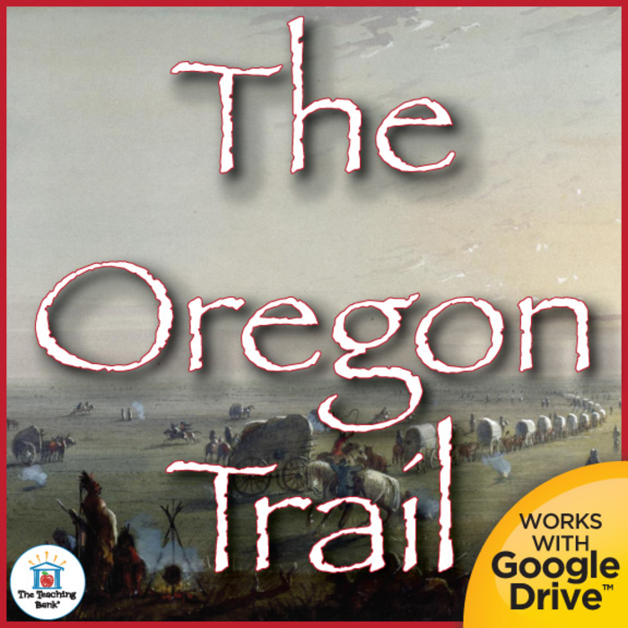 The Oregon Trail US History Interactive Notebook Unit Printable or for Google Drive™ or Google Classroom™