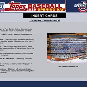 Topps 2019 Opening Day Baseball Retail Value Box