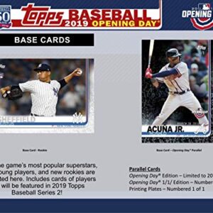 Topps 2019 Opening Day Baseball Retail Value Box