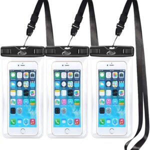 AiRunTech Waterproof Phone Pouch, Waterproof Cell Phone Dry Bag Compatible for iPhone 14 13 12 Pro Max Plus Cellphone Up to 7.0'' Large Waterproof Phone Case -3Pack REGULAR SETS