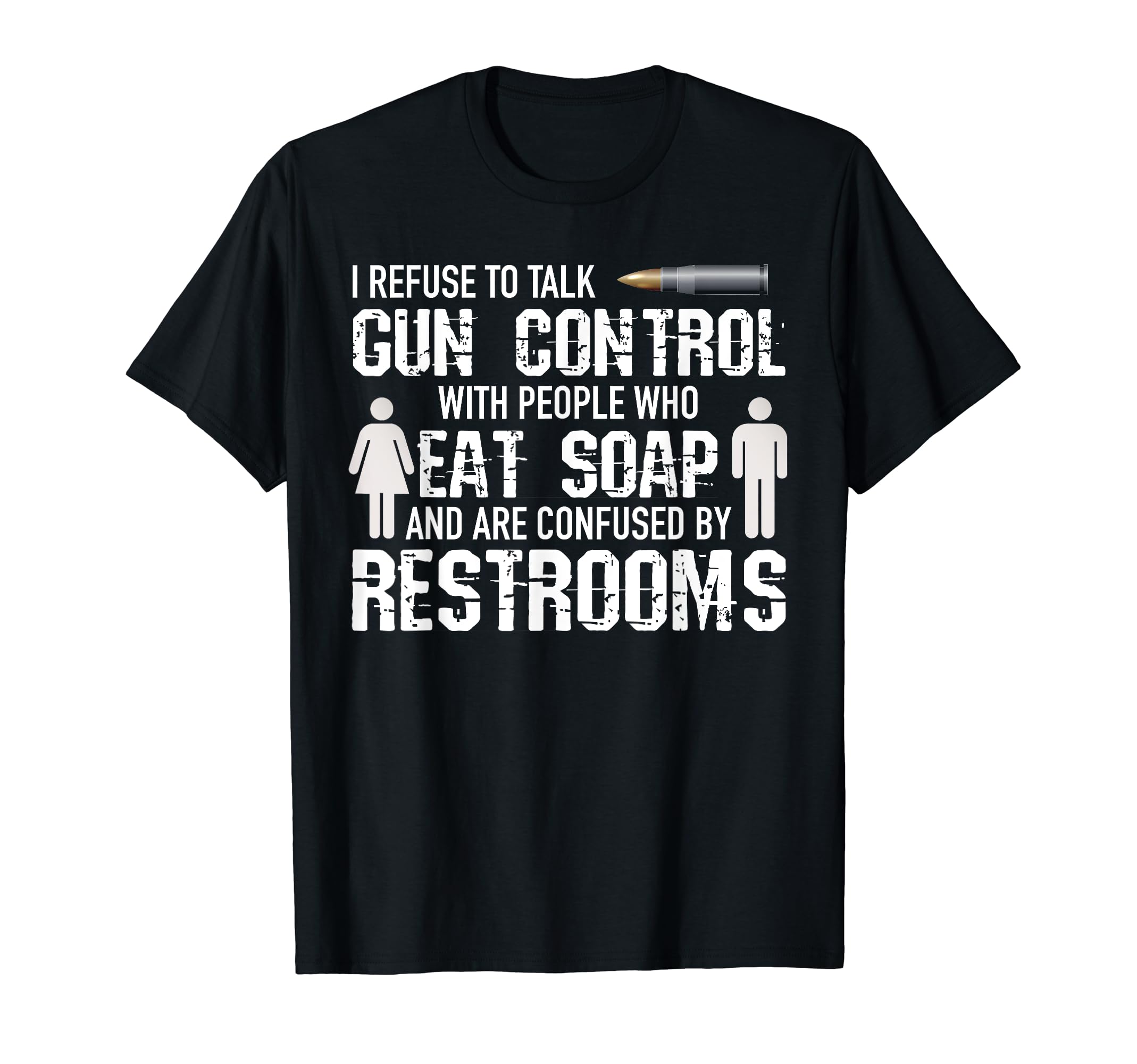 2nd Amendment Tee for Men Gun Rights Tee Pro Gun Debate T-Shirt