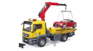 bruder 03750 man tgs tow truck roadster and light and sound module