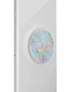 PopSockets Phone Grip with Expanding Kickstand, Marble PopGrip - Opal