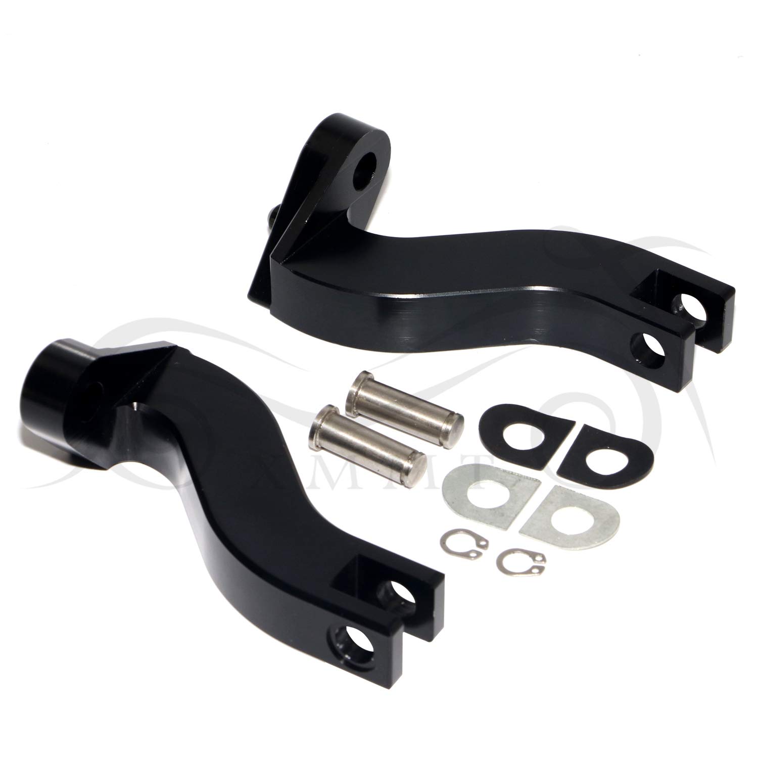 Passenger Rear Foot Peg Mount Kits For Harley Touring Electra Glide Street Glide Road King 1993-2018(Replaces HD# 50198-97B)