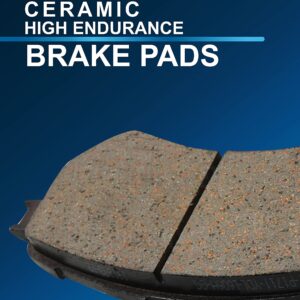 Detroit Axle - Brake Kit for 2007 2008 2009 Ford Expedition Lincoln Navigator Brakes Rotors and Ceramic Brake Pads Front & Rear Replacement