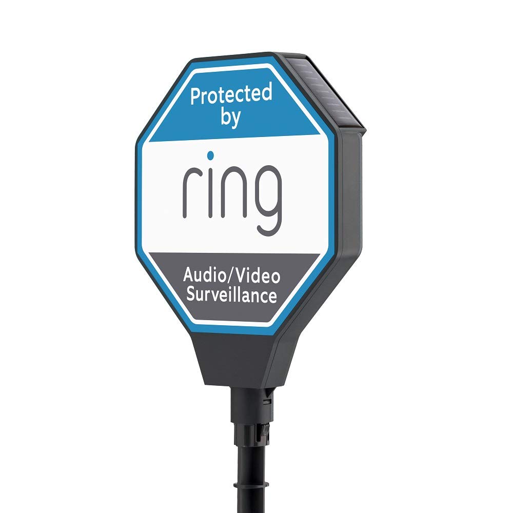 Ring Solar Security Sign