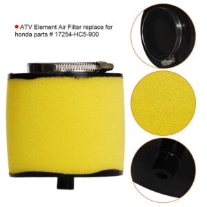 HIFROM ATV Air Filter Element Cleaner Compatible with Honda Foreman 400 450 TRX400FW TRX450S TRX450ES TRX450FE TRX450FM Replace 17254-HC5-900 (Pack of 1)