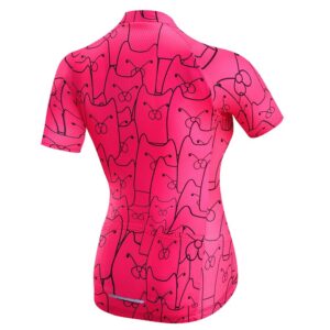 Cycling Jersey Women Short Sleeved Bike Shirt Racing Cycling Clothing Comfortable Quick Dry Wear Top