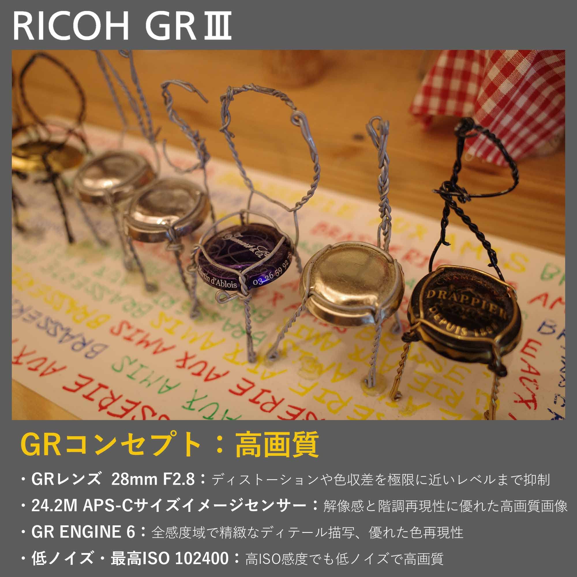 RICOH Digital Camera GRIII APS-C Size CMOS Sensor GR3 15041