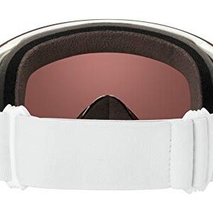 Oakley Flight Deck XM Snow Goggle (Matte White Frame/Prizm Torch Iridium Lens) with Large Goggle Soft Case