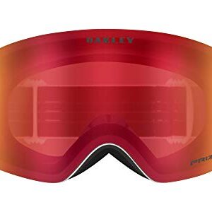 Oakley Flight Deck XM Snow Goggle (Matte White Frame/Prizm Torch Iridium Lens) with Large Goggle Soft Case