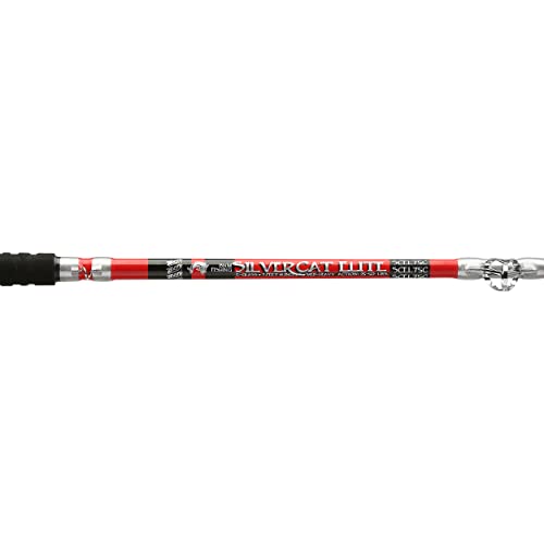 BnM Silver Cat Elite Rod 7.5 ft 1 pc,Red