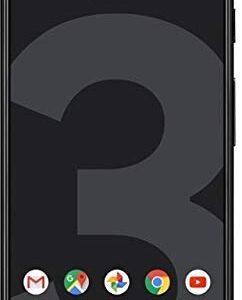 Google Pixel 3 Unlocked GSM/CDMA - US Warranty (Direct from Google) (Black, 64GB) (Renewed)