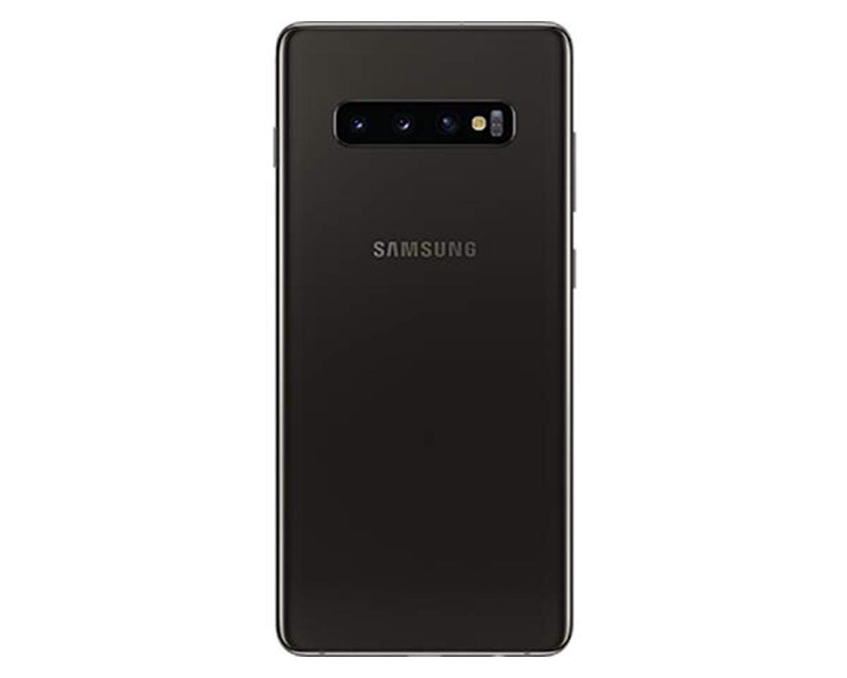 Samsung Galaxy S10+ Plus 128GB+8GB RAM SM-G975F/DS Dual Sim 6.4" LTE Factory Unlocked Smartphone International Model, No Warranty (Prism Black)