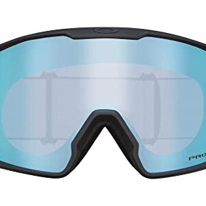 Oakley Line Miner Snow Goggle (Matte Black Frame/Prizm Sapphire Iridium Lens) with Large Goggle Soft Case