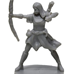 DRUNK'N DRAGON DND Enemies Minis 25 Fantasy Miniatures for Tabletop/Dungeons and Dragons Roleplaying Games - Bulk Minis Unpainted- Monsters Figures Starter Set - Compatible DND