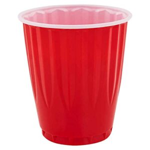 Kirkland Signature Chinet 18 Oz Red Plastic Cups (240Count),, ()