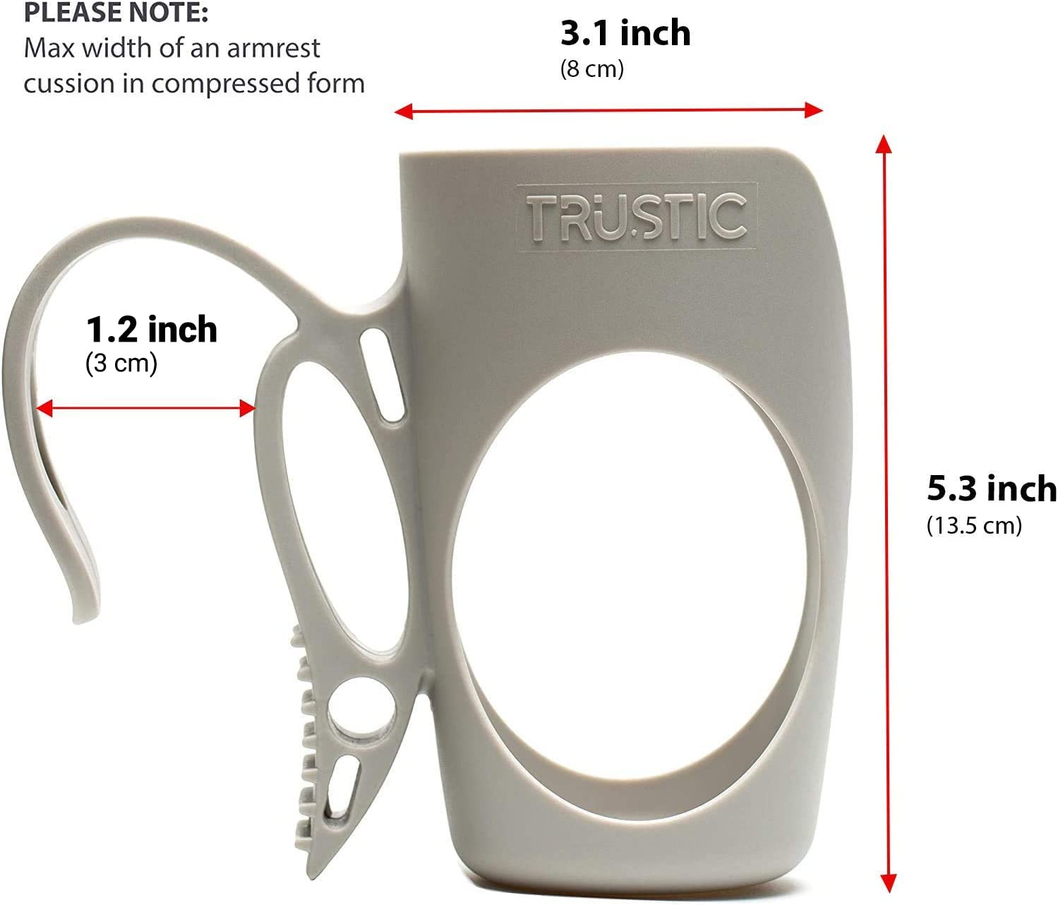 Trustic - Child Cup Holder for Convertible Car Seats - Compatible with Britax ClickTight Marathon, Boulevard, Advocate Car Seats