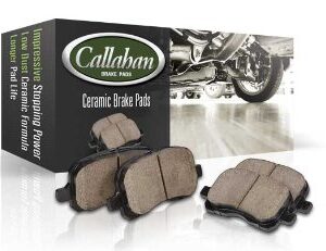 Callahan Front Brake Kit For Ford F250 F350 Super Duty 4WD Drilled and Slotted Brake Rotors and Ceramic Brake Pads