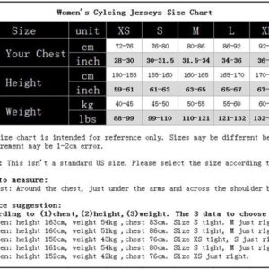 Mountain Bike Jersey Women, Women's Cycling Jersey Biking Shirt Jacket Tops, Comfortable Quick Dry