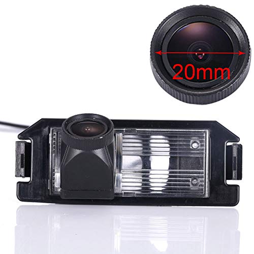 HDMEU HD Color CCD Waterproof Vehicle Car Rear View Backup Camera, 170° Viewing Angle Reversing Camera, for Hyundai I30 Veloster i20 i10 Verna Genesis Coupe Kia Soul Ceed picanto NIRO K2 Rio