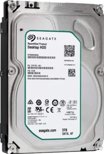 seagate barracuda st5000dm000 5tb 3.5-inch internal hard drive, sata, 5900 rpm, 128 mb buffer (renewed)