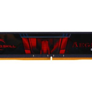 G.SKILL AEGIS Series DDR4 RAM 16GB (1x16GB) 2666MT/s CL19-19-19-43 1.20V Desktop Computer Memory UDIMM (F4-2666C19S-16GIS)