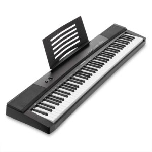 Hamzer 88-Key Electronic Keyboard Portable Digital Music Piano with Touch Sensitive Keys