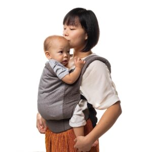 boba baby carrier classic - backpack or front pack baby sling for 7 lb infants and toddlers up to 45 pounds (dusk)